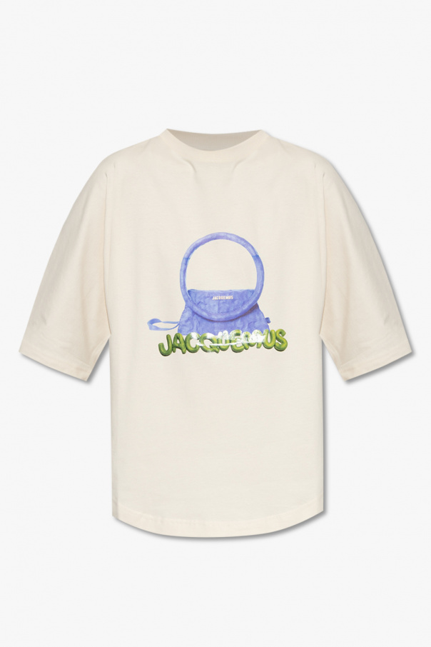 shirt Jacquemus - White T-shirt For Babykids With Double